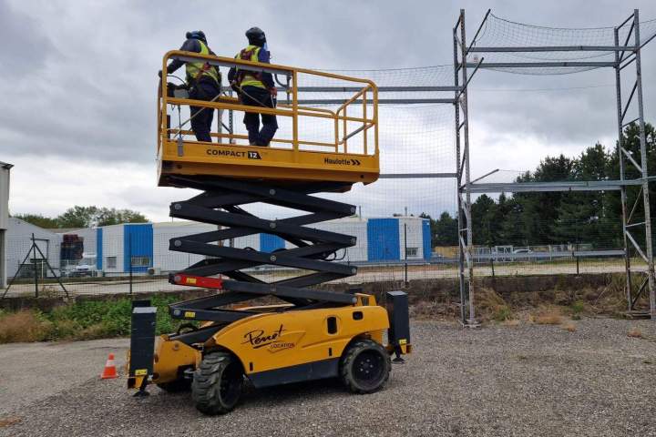 Se former pour utiliser des nacelles Rhône-Alpes